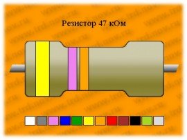 Резистор-0,5-47 кОм