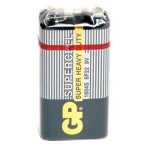 Батарея 9V 6F22 1604S GP