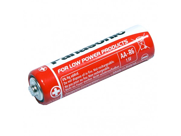 Элемент питания 1,5V R06 Panasonic Zinc Carbon