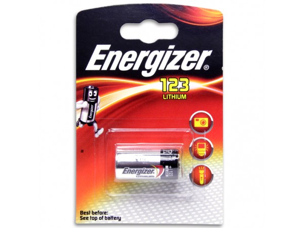 CR123A Батарея 3V Energizer (d=17;L=34)