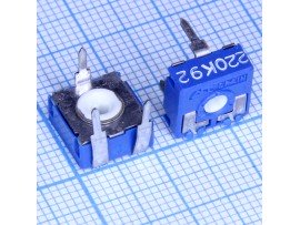 Резистор 220к Trim CA9V 5*10*10(гор.)