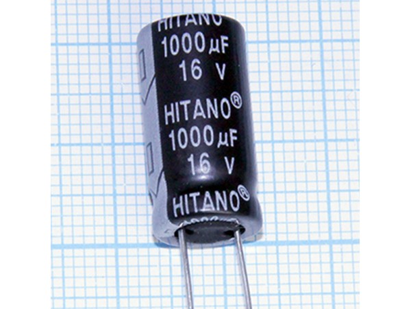 Конд.1000/16V 1021+105°C EHR Hitano