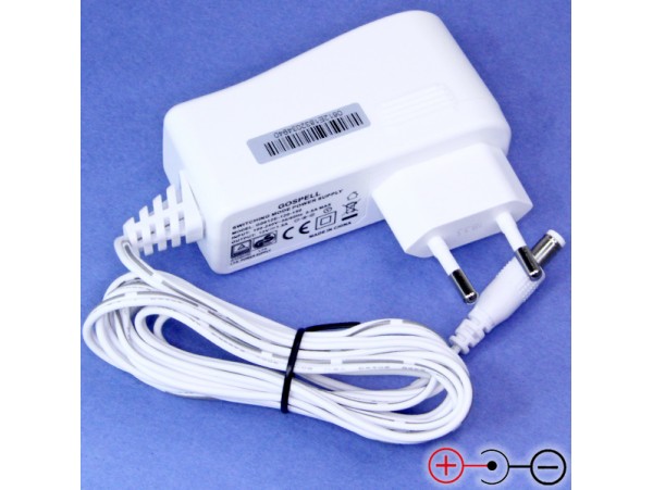 БП 12V1,5A 2,1х5,5мм(+) GOSPEL Блок питания