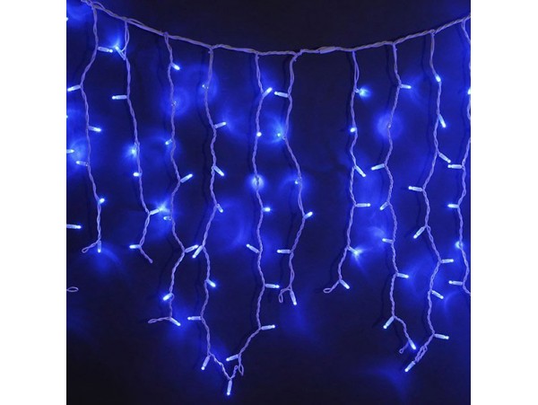 Гирлянда-бахрома ул. Айсикл 48LED синий 1,8*0,5м