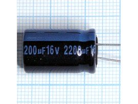 Конд.2200/16V 1021 +105C  Jamicon