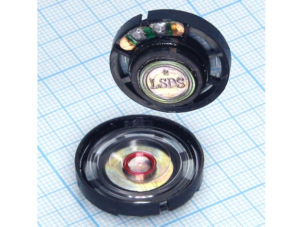 d=26мм 0,25W-8 Ом динамик