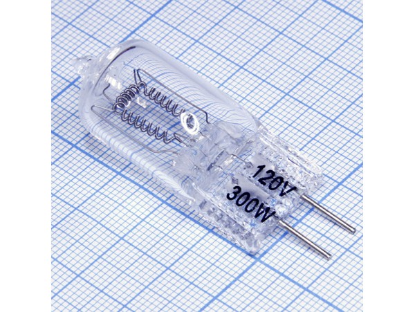 Лампа 120V 300W GX6,35