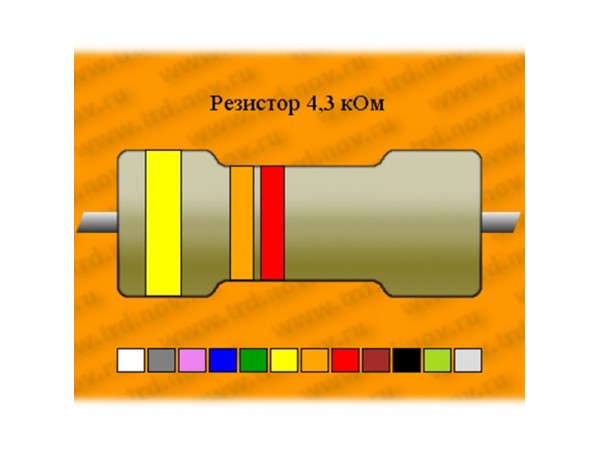 Резистор-2-4,3 кОм