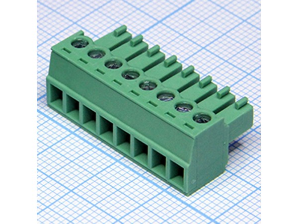 EC381V-08 клеммник 8к шаг 3,8мм
