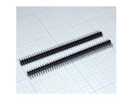 PLD-80 2,54 вилка 80к.(2х40) на плату