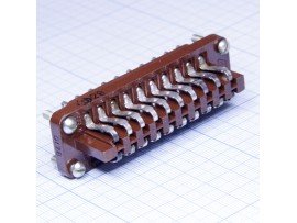 РШАВ-20 вилка 20к.(2х10) на кабель