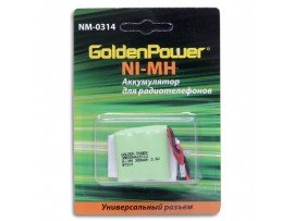 Аккумулятор 3,6V/300 (3*d=10;h=28) NIMH (T314/P-P320)