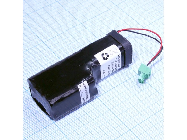 Акк.12V/2400mAh секция 10 х AA