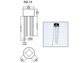RB156 (800V/1,5A) Диодный мост