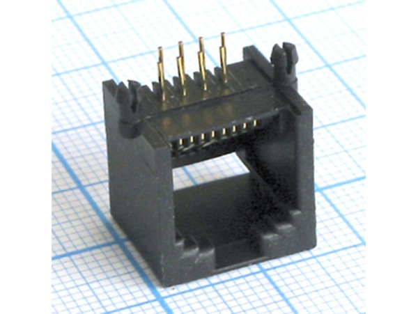 RJ45 Гн.ТФ 8p8c монтажное,7