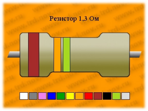 Резистор-2-1,3 Ом