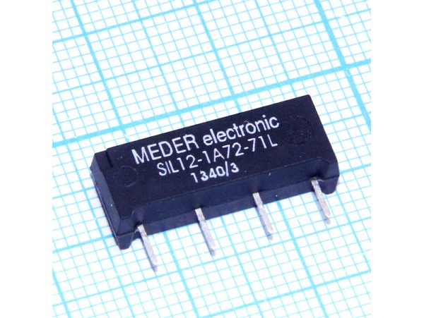 SIL12-1A72-71L реле герконовое 12V