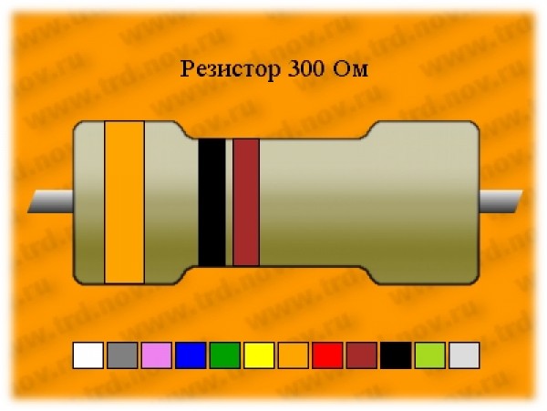 Резистор-1-300 Ом