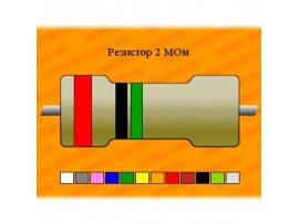 Резистор-0,125-2,0 МОм