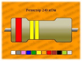 Резистор-0,5-240 кОм