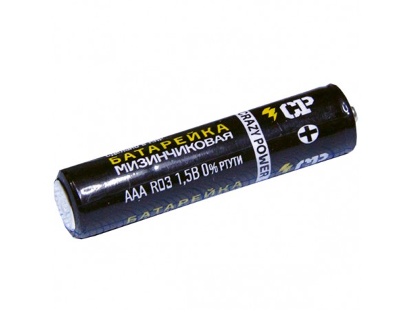 Элемент питания 1,5V R03 CrazyPower