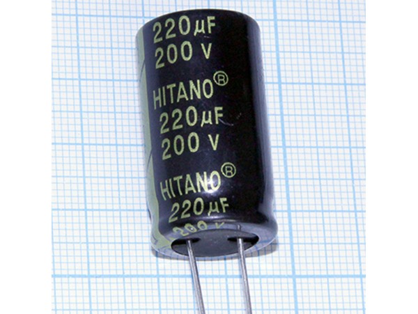 Конд.220/200V 1832 105C ESG