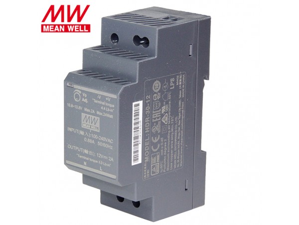 БП 12V2A на DIN рейку HDR-30-12 Блок питания