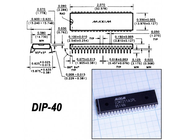 ICM7211IPL