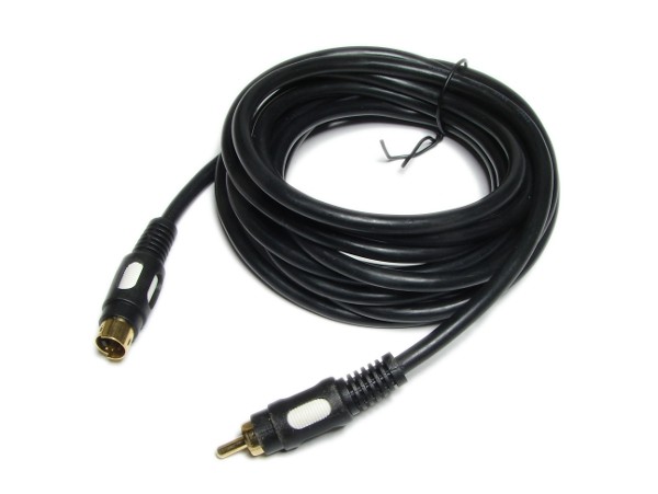 Шнур MINI DIN4>RCA шт. (3м)
