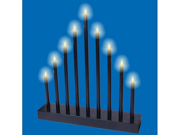 Горка рождественская 9 led