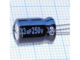 Конд.3,3/250v 0811 +105°С TK Jamicon