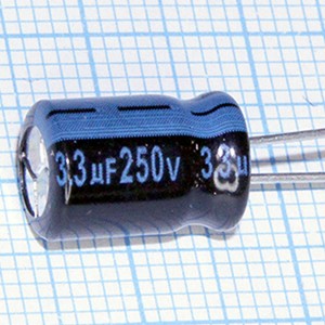 Конд.3,3/250v 0811 +105°С TK Jamicon