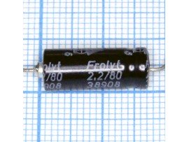 Конд.2,2/80V(аксиал)