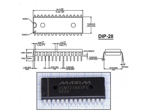 ICM7218AIPI