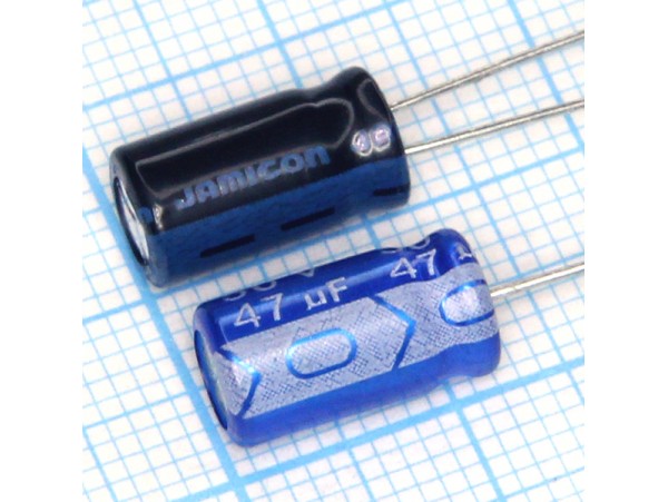 Конд.47/50V 0611 +105°C