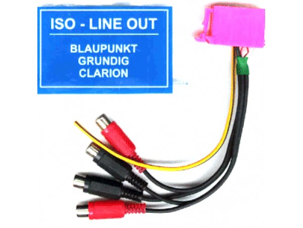 ISO-LINE OUT 6к.Разъем а/м ISO-LINE OUT 6к.Разъем а/м