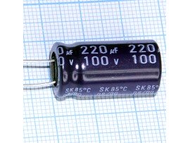 Конд.220/100V 1326 +85°C