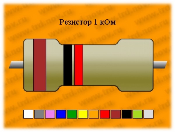 Резистор-10-1 кОм ТВО