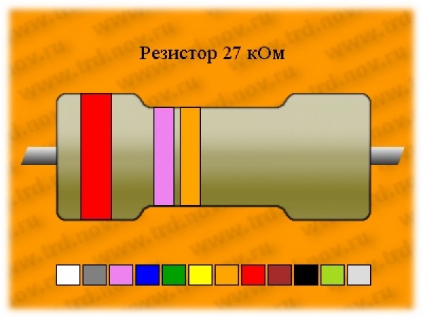 Резистор-10-27 кОм