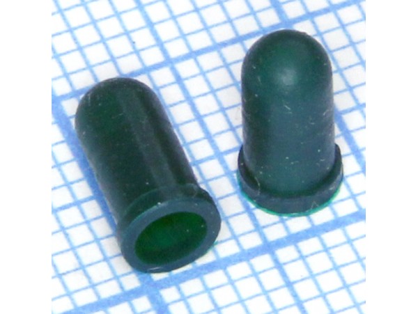 Колпачок GREEN d=3мм лампы инд.