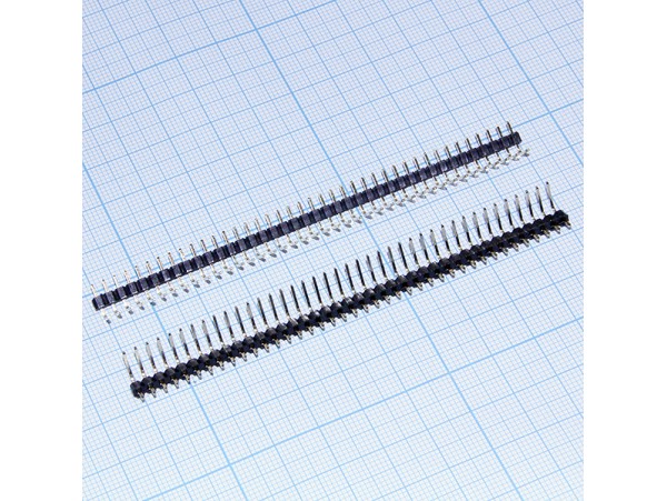 PLS-40R 2,54.вилка 40к. на плату угловая