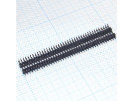 PLHD-80 2,54 вилка 80к.(2х40) на плату