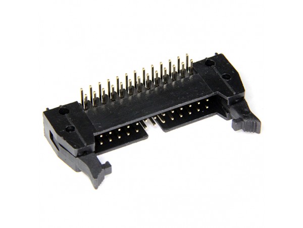 SCM-26R вилка 26к.(2х13) угловая на плату с фиксатором