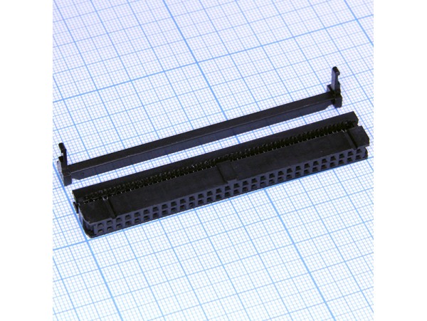 IDC-60(2,54) розетка 60к.(2х30)на шлейф