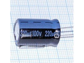 Конд.220/100V 1320 +105°C JAM