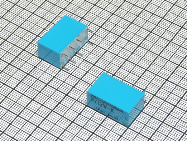 Реле 12VDC RY12W-K 2C 1A/120VAC