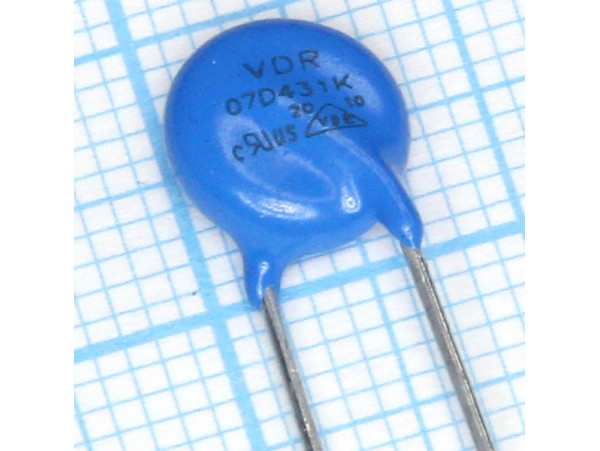 07K275 (430V) [07N431K][07D431K]Варистор