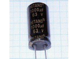 Конд.1000/63V 1632 +105°C EXR Hitano