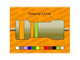 Рез.-10-3,3 Ом С5-37