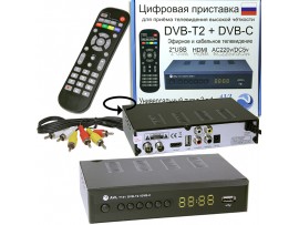 AVL T141 ресивер эфирный+кабельный